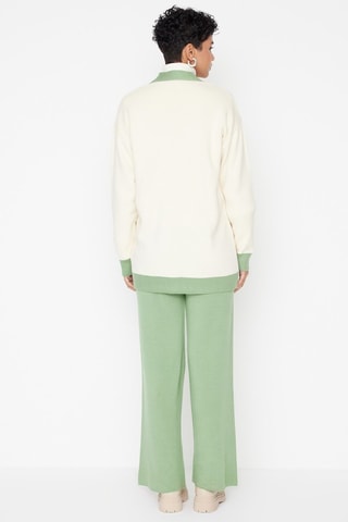 Cardigan e pantaloni - Kaki