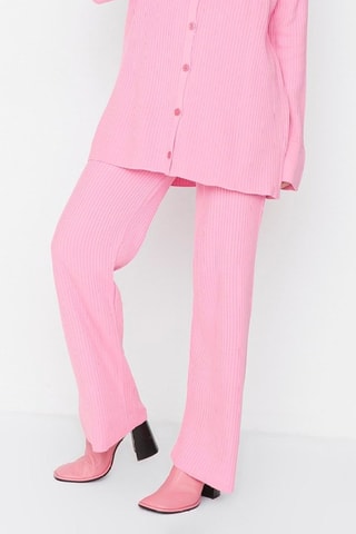Cardigan e pantaloni - Rosa