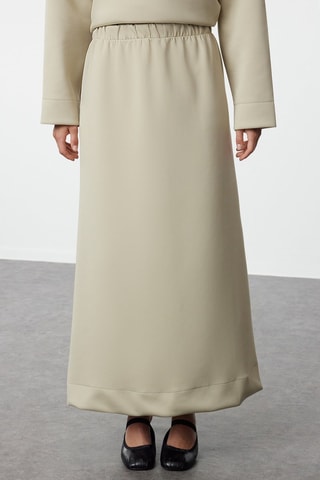 Tuniek en Lange Rok - Beige