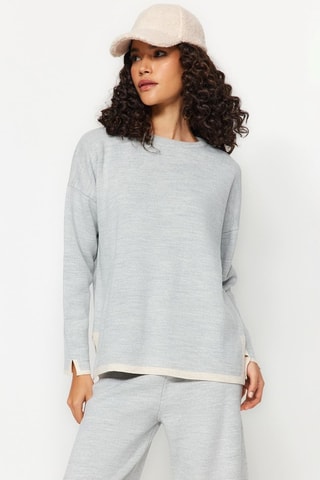 Maglia e pantaloni - Grigio melange