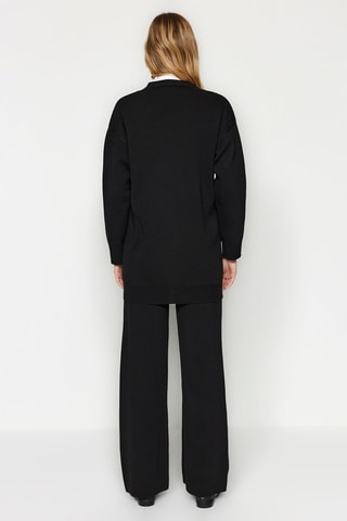 Cardigan e pantaloni - Nero