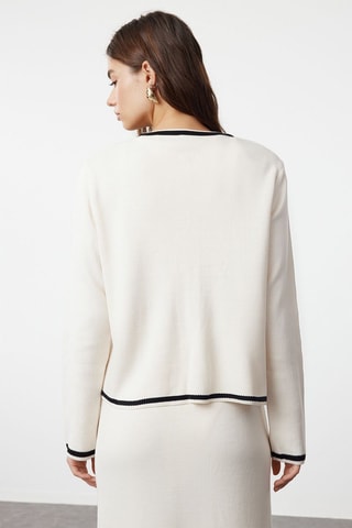 Cardigan e gonna lunga - Ecrù