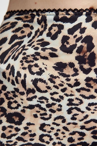 Lange Rok Hoge Taille - Bruin