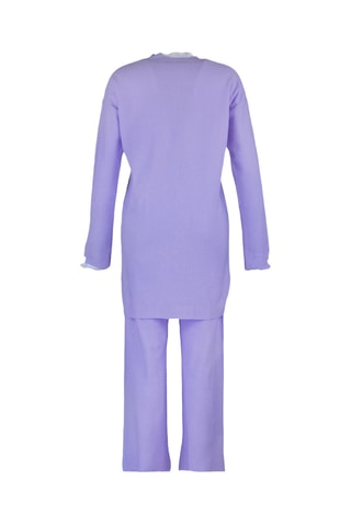 Tunica e pantaloni relaxed - Malva