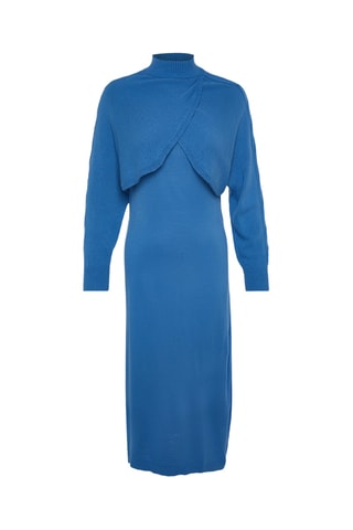 Bolero en Lange Jurk - Blauw