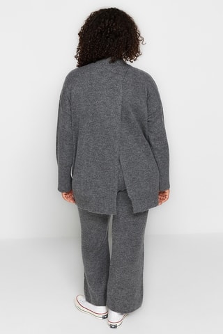 Tunica e pantaloni relaxed - Antracite melange 