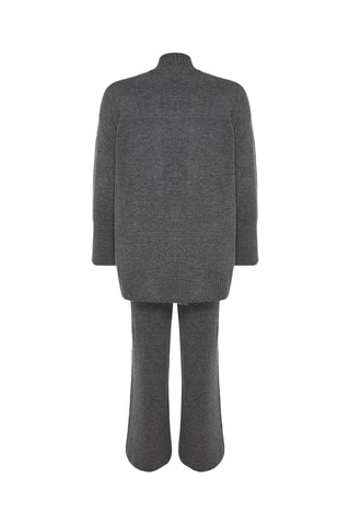 Tunica e pantaloni relaxed - Antracite melange 