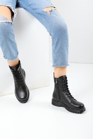 Enkellaarzen - Zwart