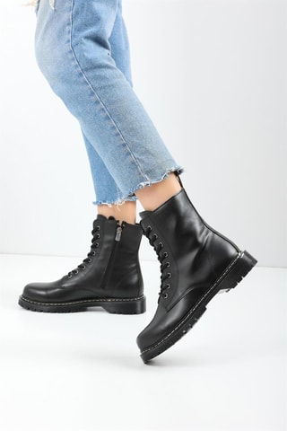 Enkellaarzen - Zwart