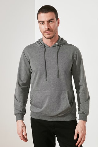 Sweater met Capuchon - Antraciet