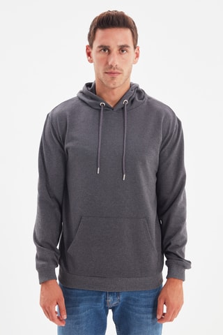 Sweater met Capuchon - Antraciet