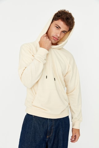 Sweater met Capuchon - Beige