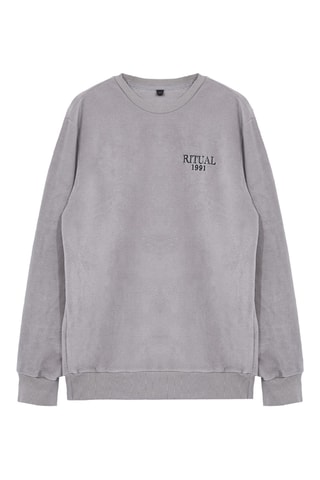 Fleece Sweater - Lichtgrijs