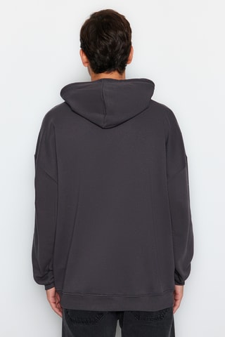 Felpa in pile - Antracite