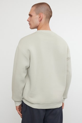 Fleece Sweater - Beige