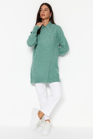 Tuniek - Gemêleerd Turquoise