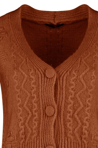 Mouwloos Vest - Bruin