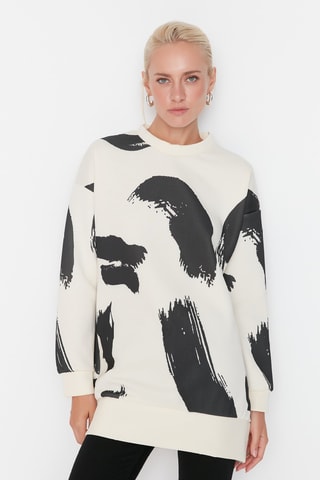 Sweater - Zwart en wit