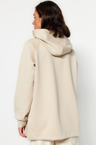 Sudadera con capucha - Blanco