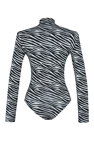 Bodysuit - Zwart en wit