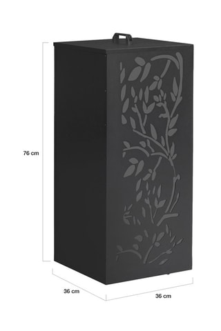 Serbatoio pellet - 36 x 36 x 76 cm