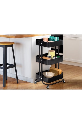 Carrello da cucina - Nero