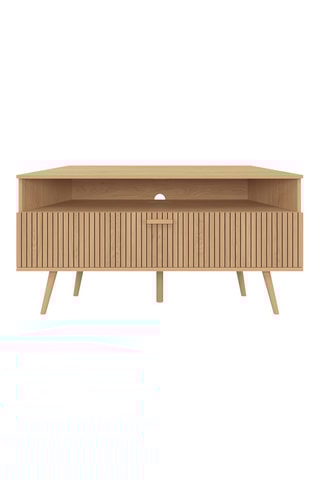 Mobile TV ad angolo 1 sportello Faustine - 110 x 54 x 30 cm