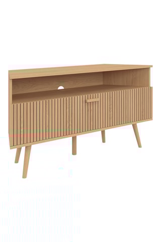 Mobile TV ad angolo 1 sportello Faustine - 110 x 54 x 30 cm