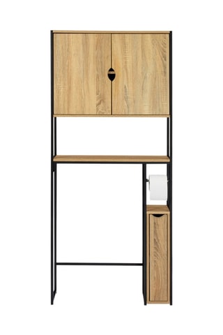 Mobile bagno - Effetto legno e nero