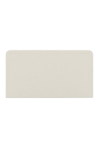 Letto contenitore Louise in tessuto bouclé con rete e testiera arrotondata 160x200cm