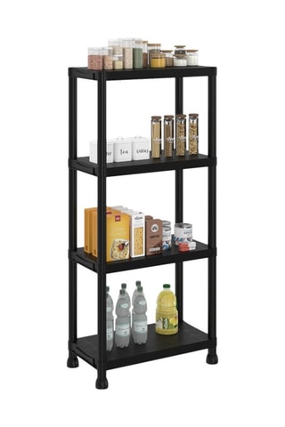 Estantería de 4 niveles - Negro