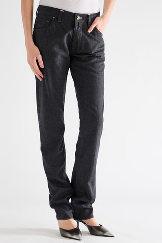 Wollen Chino - Donkergrijs