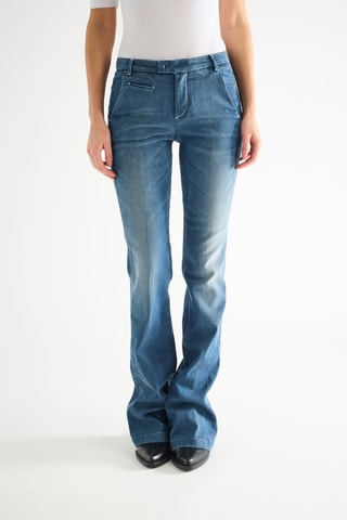 Chino - Verwassen Blauw