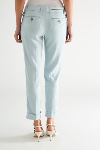 Linnen Broek - Lichtblauw