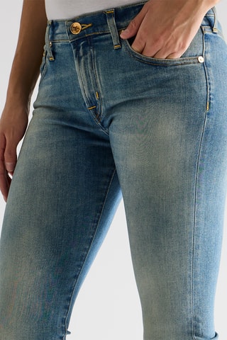 Jeans - Verwassen Blauw