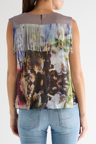 Mouwloze Top - Paars