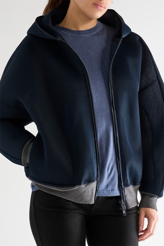 Jack met capuchon - Marineblauw