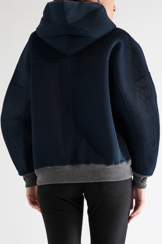 Jack met capuchon - Marineblauw