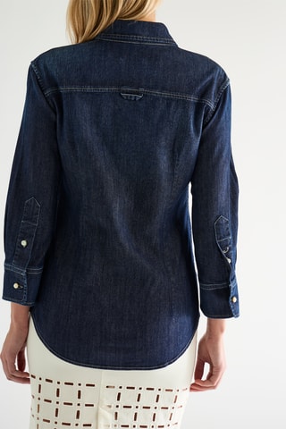 Overhemd - Donkerblauw