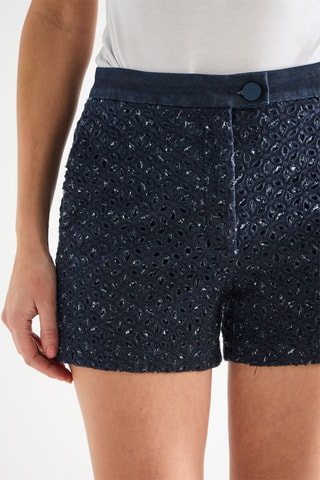 Short. Blauw
