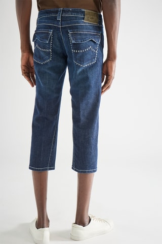 Driekwart Broek - Blauw