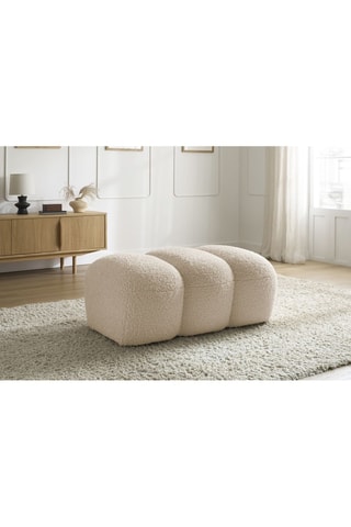 Pouf Hippolyte - Beige