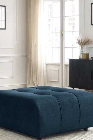 Pouf Arsene - Bleu foncé