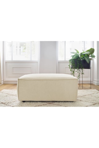 Pouf Nihad - 
Beige
