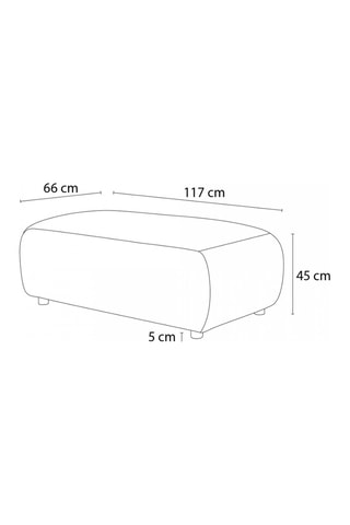 Pouf Jeanne - Vert - En tissu velours