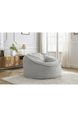 Pouf Socrate - Gris clair