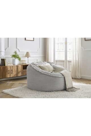 Pouf Socrate - Gris clair