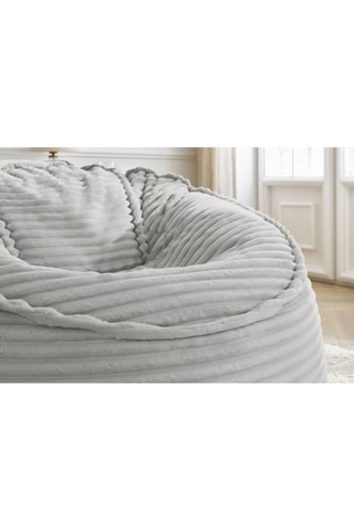 Pouf Socrate - Gris clair