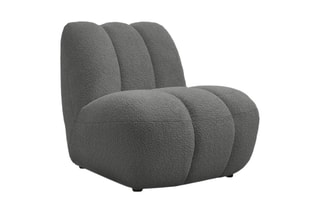 Fauteuil Janissaire - Gris foncé