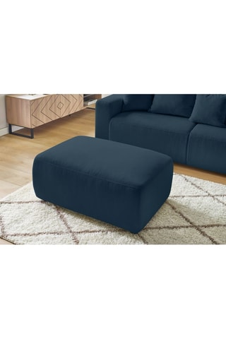 Pouf Envy - Bleu foncé